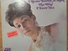 ARETHA FRANKLIN I NEVER LOVED A MAN VERY RARE WHITE LABEL PROMO LP IN MONO SOUL