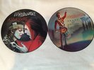 MARILLION 2X PICTURE DISC ASSASSING + HEART OF LOTHIAN EX/EX