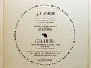 RISTENPART, RAMPAL - JS BACH, CIMAROSA concertos ALPHA DB36 LP EX++