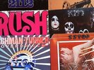 6 LP record lot(rock)-Rush,Kiss,AC/DC,ZZ Top,BTO