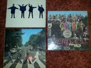 The Beatles Help, Abbey Road and Sergeant Peppers lps