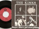 THE KINKS DAY`S & SHE`S GOT EVERYTHING DANISH 45+PS 1968 MOD FREAKBEAT R DAVIES