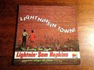 LIGHTNIN' SAM HOPKINS LP - LIGHTNINS IN TOWN - FLP 5003 - 1ST PRESSING