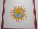 KING CRIMSON 'LARKS TONGUE' ORIG 1st PRESS PINK RIM '73 NICE CLEAN COPY