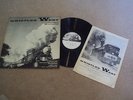 Whistles West,A Pageant Of Western Steam Locomotives In Sound.U.S.Vinyl LP &Book
