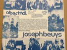 Joseph Beuys & albrecht D. - Performance ICA London samadhi 1003,1st press 1974