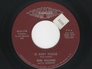 '58 Twin Spin N.O. R&B Movers EARL WILLIAMS O Baby Please/You Ain't Puttin' HEAR