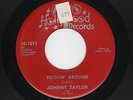 '54 Twin Spin Blues/R&B JOHNNY TAYLOR Foolin' Around/Over the Hill M- HEAR BOTH