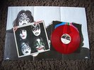 Kiss - Dynasty ... red vinyl + poster ... german release, mega-rare & top