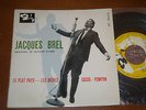 JACQUES BREL - LE PLAT PAYS , PORTUGAL EP BARCLAY