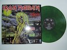 IRON MAIDEN KILLERS LP,Globus 92, green marbled vinyl kiss ozzy judas priest