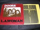 DOORS L.A. WOMAN Elektra Original See-Through Die Cut Cover LP Crucifix Sleeve