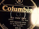 -HOT JAZZ NEW ORLEANS OWLS Owls Hoot /(Warner 7 Aces)  E+  /Near MINT