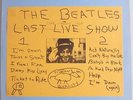 THE BEATLES - LAST LIVE SHOW - LP - TMOW 1800