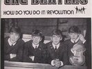 THE BEATLES - HOW DO YOU DO IT / REVOLUTION - SINGLE COLORED - BLUE WAX MINT