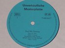 PAUL MC CARTNEY LP  Musterplatte Promo VEB / Amiga / DDR AWA