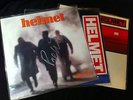 Autographed Helmet LP Lot Aftertaste Meantime & Unsung 12