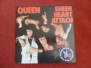 QUEEN Sheer Heart Attack U.S. 1ST PRESS WHITE LABEL PROMO LP W/ INSERT 1974