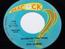 BUD HARPER  Wherever You Were  RARE DJ/PROMO NORTHERN SOUL ON PEACOCK *HEAR*