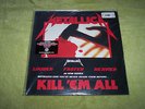 Metallica - Kill Em All 2 LP 180 gram half speed 45 RPM. NEW Sealed Thrash metal