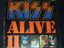 KISS - ALIVE II mexican LP RARE GATEFOLD X2 ps VARIATION LABEL