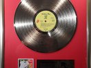 The Rolling Stones Love you Live goldene Schallplatte gold record