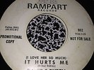 Very Rare Rampart Records 45 PROMO David & Ruben(I Love Her So Much) It Hurts Me