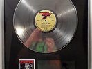 Frank Zappa Zappa in New York platin Schallplatte goldene gold record