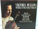 BACH, BARTOK, PAGANINI/ WORKS FOR SOLO VIOLIN/ VIKTORIA MULLOVA