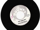LUKE & THE APOSTLES--DON'T KNOW WHY / BEEN BURNT--BOUNTY B-45105--PROMO