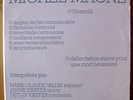 rare 33t LP MICHEL MAGNE : L'interdit - private production + lithographie signée