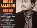 ALLISON, Mose - Mose Allison Sings - LP