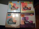 4 COFFRETS 10 EP  - HALLYDAY JOHNNY (45 TOURS) NUMEROTES