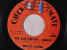 DAVID RUFFIN: Mr. Bus Driver - Hurry  / Knock You Out 45 Soul