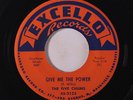 FIVE CHUMS: Give Me The Power / High School Affair 45 rare Vocal Groups