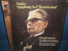 SLS 806 *COLOR STAMP* 1ST *KLEMPERER /SCHWARZKOPF *MAHLER SYMPHONY NO.2* 2 LP*