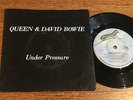 QUEEN / DAVID BOWIE: Under Pressure. RARE Aussie/OZ 7