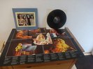 WISHBONE ASH FOUR 70s LP WITH LARGE POSTER TOP RARE