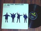 THE BEATLES Help  UK ORIGINAL 1965 PCS 3071 1st STEREO Yellow Black -1 -1