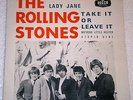 THE ROLLING STONES - LADY JANE+3 7/45 EP PORTUGAL PS RARE 1966 NM PSYCH BLUES