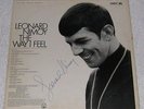 AUTOGRAPHED LEONARD NIMOY (LP) 