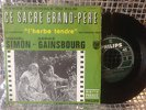 SERGE GAINSBOURG sacré grand pere EP ORIGINAL EXC TRES RARE