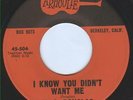 blues K C Douglas: I Know You Didn't Want me + Gonna Build Me A Web ARHOOLIE 504