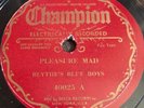 Champion 40025 Blythe’s Blue Boys Pleasure Mad / Endurance Stomp Jazz 78