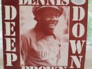 LISTEN First Press DENNIS BROWN Deep Down OBSERVER LP Roots, Culture & Wisdom