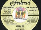 JAMES BROWN/GONNA TRY&CAN'T BE THE SAME/FEDERAL12292whiteDJnot4saleCOMPcopyRARE