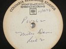 Miles Davis - Unknown Single-Sided 12