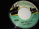 Tony Scott What Am I To Do / Bring Back That Smile Escort 45 1969 Skinhead stomp