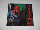 3 Vinyl LP SODOM In the Sign of Evil Obsessed by Cruelty Agent Orange 1st Press