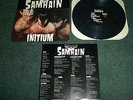 SAMHAIN-INITIUM LP Black/White Swirl W/ Insert '84 Orig-MISFITS-DANZIG-NYHC-KBD